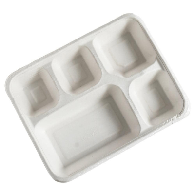 Rectangle Compartment Meal Tray